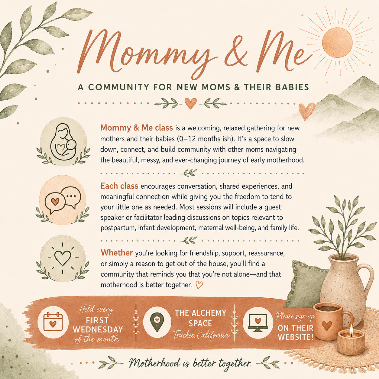 mommy and me class